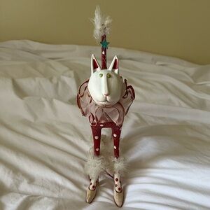 Retired Patience Brewster Krinkles Polka Dot Cat Dept 56